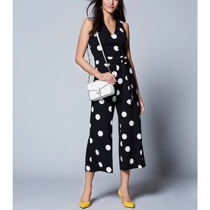 Karl Lagerfeld Paris Polka Dot Jumpsuit